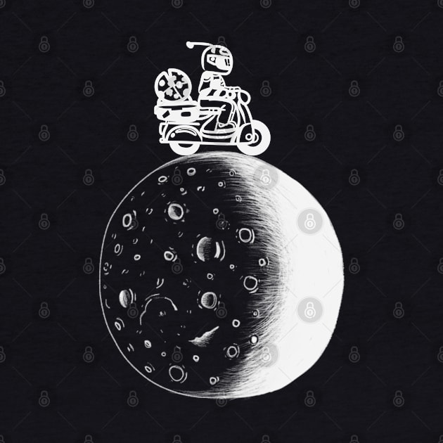 Driving on the moon by Hunter_c4 "Click here to uncover more designs"